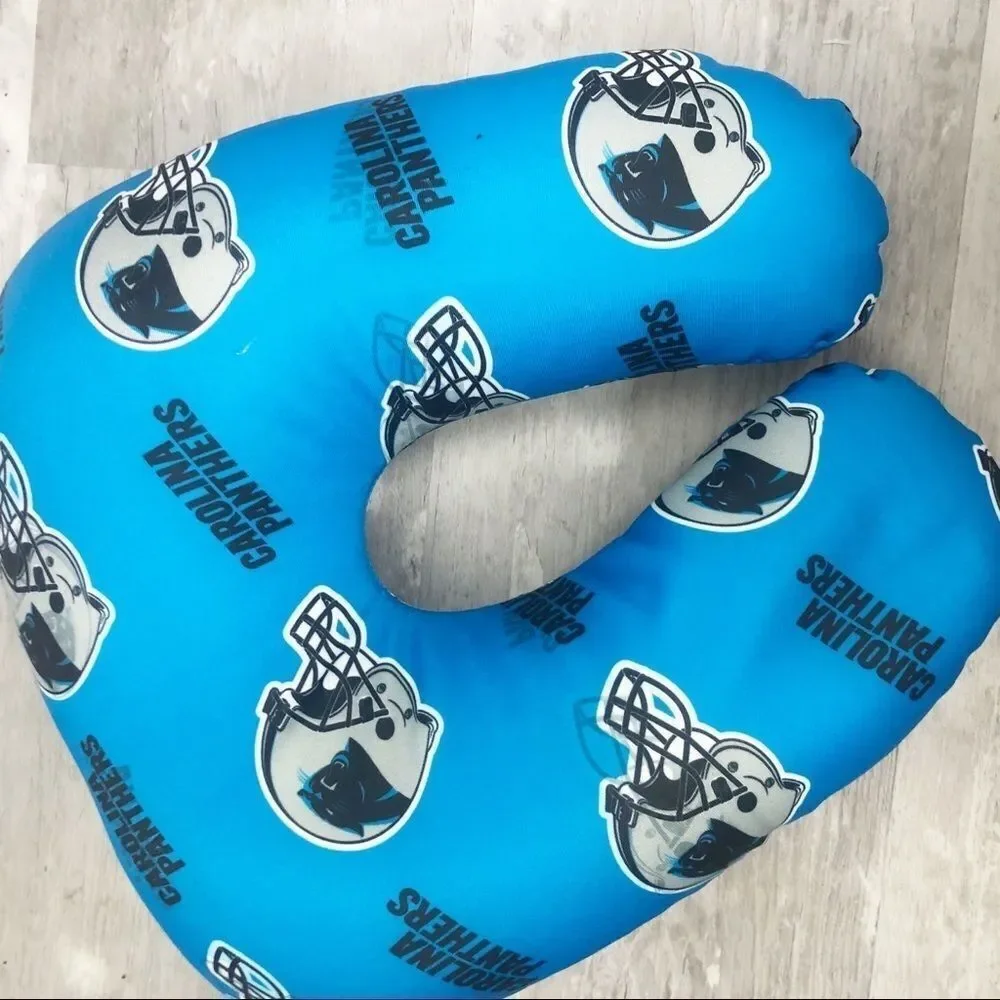 Carolina Panthers NFL Travel Neck Pillow